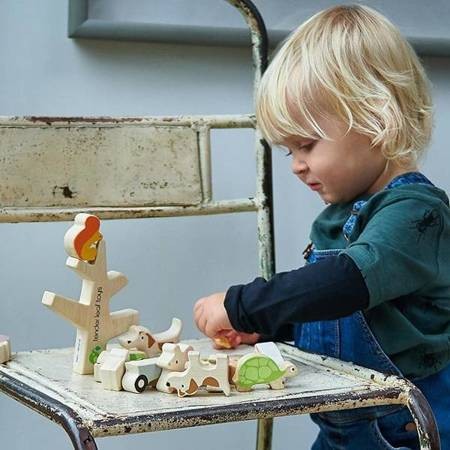 Drewniana gra zręcznościowa - Przyjaciele Ogrodu / Tender Leaf Toys