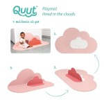 Mata do zabawy piankowa podłogowa Chmurka Playmat - Blush rose / QUUT