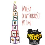 Kartonowe klocki dla dzieci – Zwierzęta / Piramida Zabaw