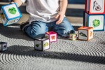Kartonowe klocki dla dzieci – Owoce i warzywa / Piramida Zabaw