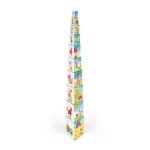 Piramida wieża 10 trójkątnych kostek Farma, Janod
