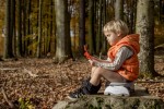 2w1 nocnik turystyczny i nakładka na toaletę, miętowo-biały / Potette Plus
