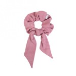 Gumka do włosów ze wstążką BLUSH RIB / UL&KA