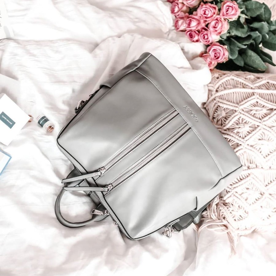 Plecak i torba dla mamy 2w1 MINI grey / Joissy
