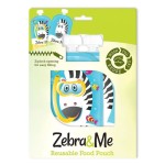 Wielorazowe saszetki do karmienia DIVER I x2 / Zebra & Me