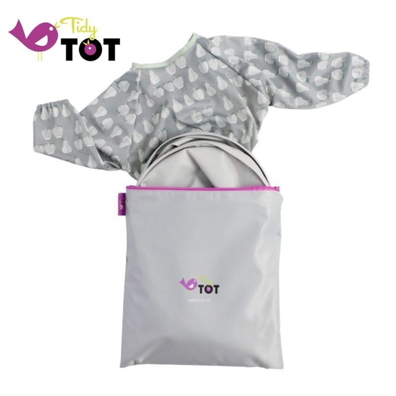 Zestaw do nauki jedzenia metodą BLW - Grey Apple & Pear / Tidy Tot Kit