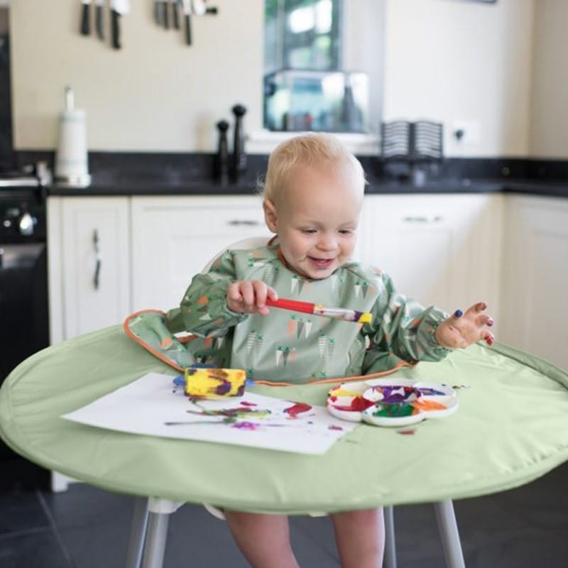 Zestaw do nauki jedzenia metodą BLW - Sage Green Carrot / Tidy Tot Kit
