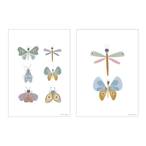 Plakat A3 - Motyle / Little Dutch