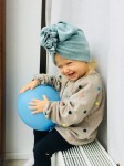 Turban Velvet Dusty Mint RÓŻNE ROZMIARY / Looks by LUKS