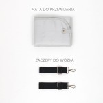 Plecak dla mamy MOON light gray / Joissy