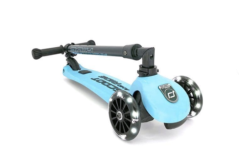Highwaykick 3 LED Hulajnoga składana ze świecącymi kółkami 3+ Blueberry / Scootandride