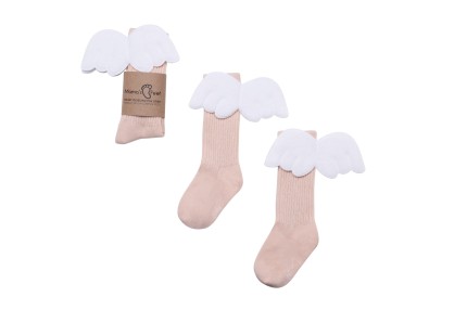 Podkolanówki Dziecięce - Biszkoptowy Aniołek, 4-6 lat / Mama's Feet