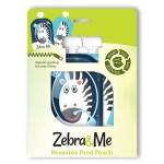 Wielorazowe saszetki do karmienia Astronauta I x2 / Zebra & Me