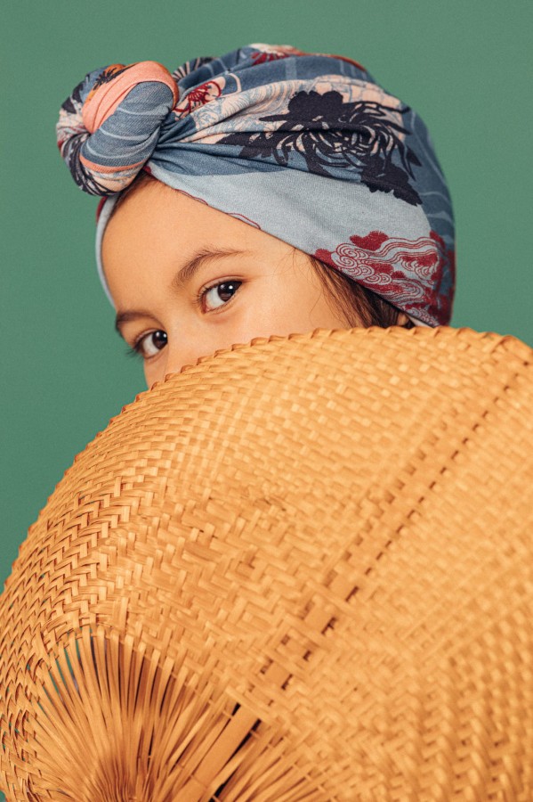 Turban Diversity No.2 Yuzen Paper RÓŻNE ROZMIARY / Looks by LUKS