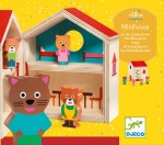 Drewniana zabawka mini domek / Djeco