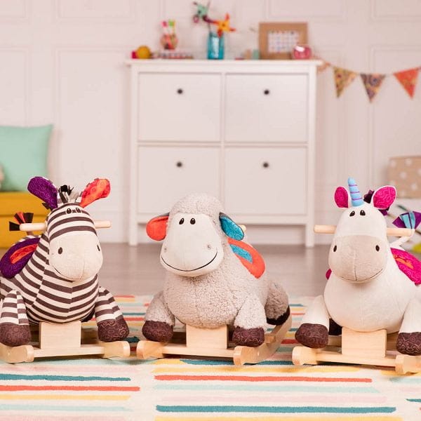 Rodeo Rocker Spotty – pluszowy KOŃ na biegunach / B.Toys