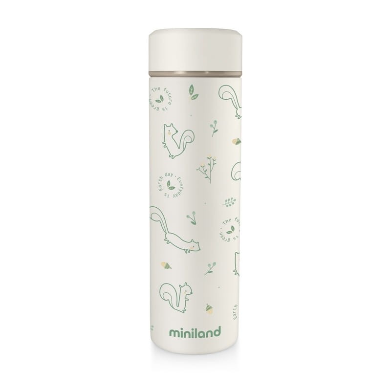 Termos dla dziecka próżniowy ECO-friendly 450ml - Wiewiórka / Miniland