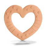 Baby Bitie Heart gryzak dla niemowlaka - peach / BIBS