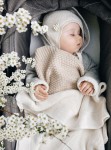 Kocyk ze 100% wełny merino warm beige - premium collection / My Memi