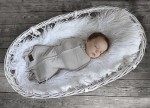 Otulacz FIRST STEP Melanżowy Jasny Szary / Sleepee