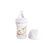 Butelka ze stali nierdzewnej Marble White 260ml / Twistshake