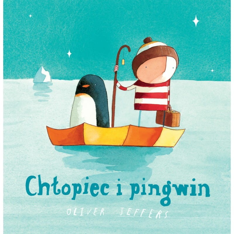Chłopiec i pingwin / Wydawnictwo Tekturka