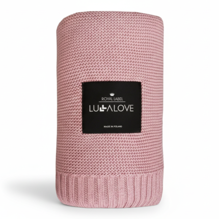 Bambusowy koc 80x100 PIWONIA / Lullalove