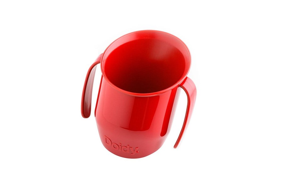 DOIDY CUP kubek do nauki picia - czerwony
