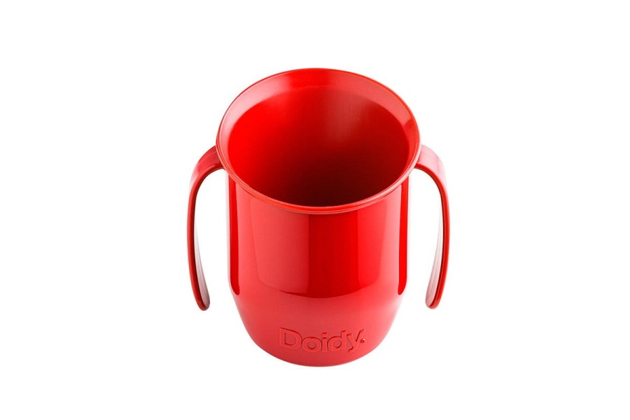 DOIDY CUP kubek do nauki picia - czerwony