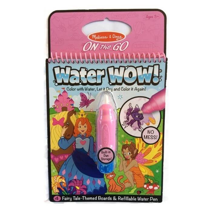 Melissa and Doug, Wielorazowa Wodna Kolorowanka WATER WOW Bajka