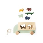 Animals drewniana ciężarówka / Trixie