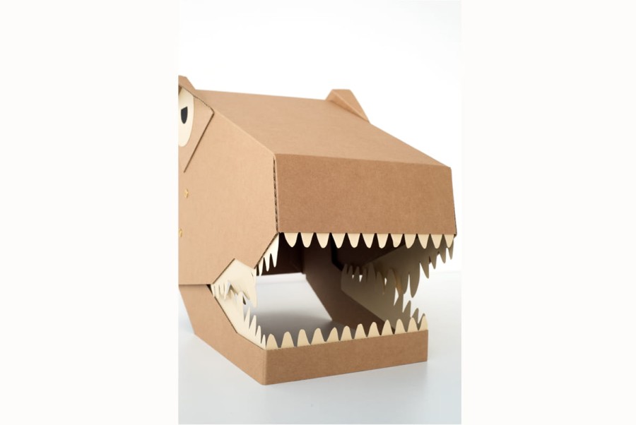 T-REX maska DIY / Koko Cardboards