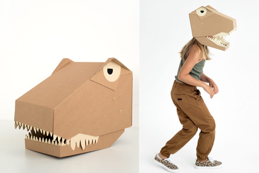 T-REX maska DIY / Koko Cardboards