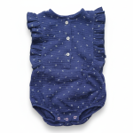 Rampers Cherries Navy Blue rozmiar 74 / Pink no more