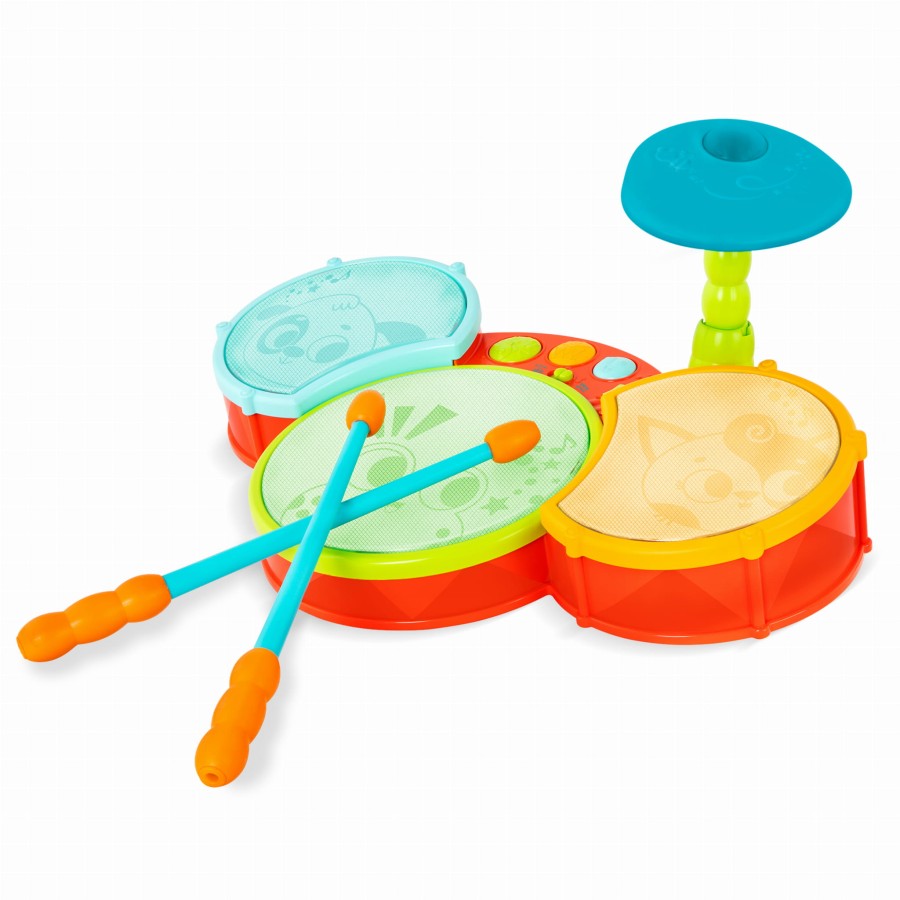 Little Beats – interaktywny zestaw perkusyjny / B.Toys