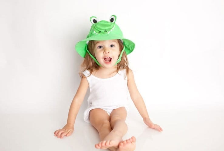 Pieluszka kąpielowa + czapka ALIGATOR rozmiary / Zoocchini