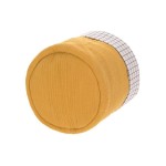 Muślinowe kosze do przechowywania 3 sztuki Cozy Home musztardowe / Lassig