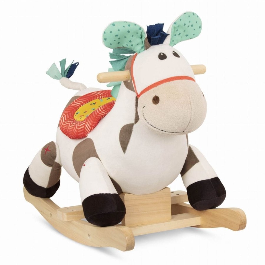 Rodeo Rocker Spotty – pluszowy KOŃ na biegunach / B.Toys