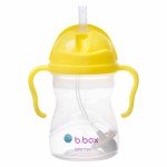Bidon ze słomką 240 ml, CYTRYNOWY / b.box