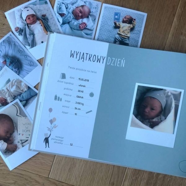 Album na zdjęcia dla dziecka "Moja historia" błękit / Snap The Moment