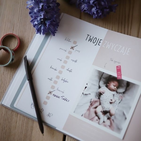 Album na zdjęcia dla dziecka "Moja historia" błękit / Snap The Moment