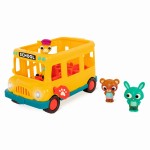 Muzyczny autobus szkolny z żyrafą i wesołymi pasażerami / B.Toys