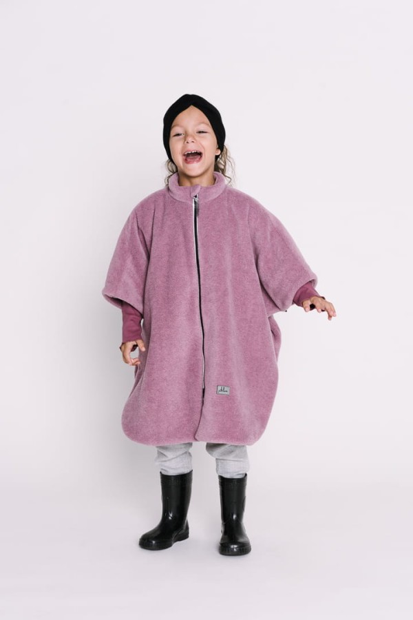 Ponczo samochodowe BASIC PINK / Patulove