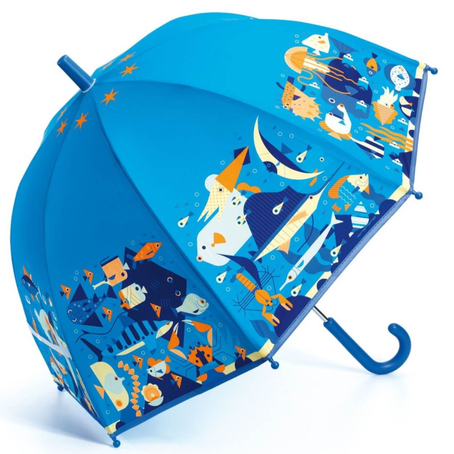 Parasol przeciwdeszczowy PODWODNY ŚWIAT / Djeco