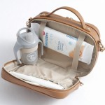 Torebka crossbody i organizer do wózka 2w1 VERA caramel / Joissy
