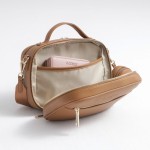 Torebka crossbody i organizer do wózka 2w1 VERA caramel / Joissy