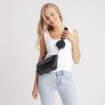 Opakowanie na smoczek i mini portfel 2w1 CONNECT IT black / Joissy