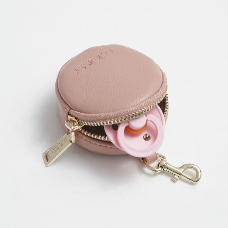 Opakowanie na smoczek i mini portfel 2w1 CONNECT IT blush beige / Joissy