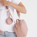 Opakowanie na smoczek i mini portfel 2w1 CONNECT IT blush beige / Joissy