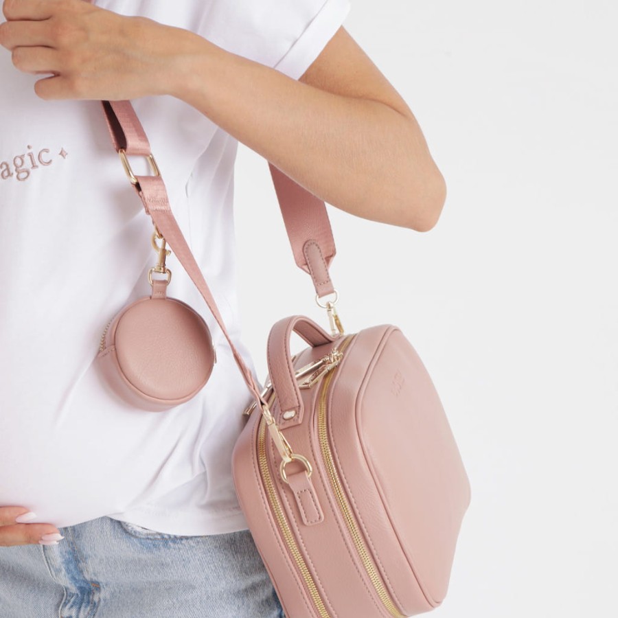 Opakowanie na smoczek i mini portfel 2w1 CONNECT IT blush beige / Joissy